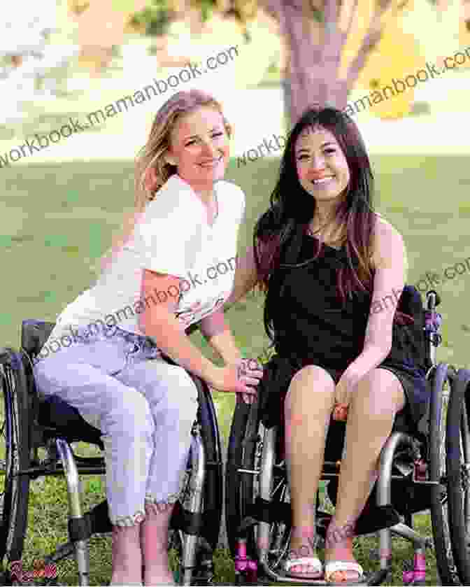 A Black And White Photograph Of Two Women, One In A Wheelchair, Standing In A Field. The Woman In The Wheelchair Is Holding A Flower. Escape From The Deep: A True Story Of Courage And Survival During World War II