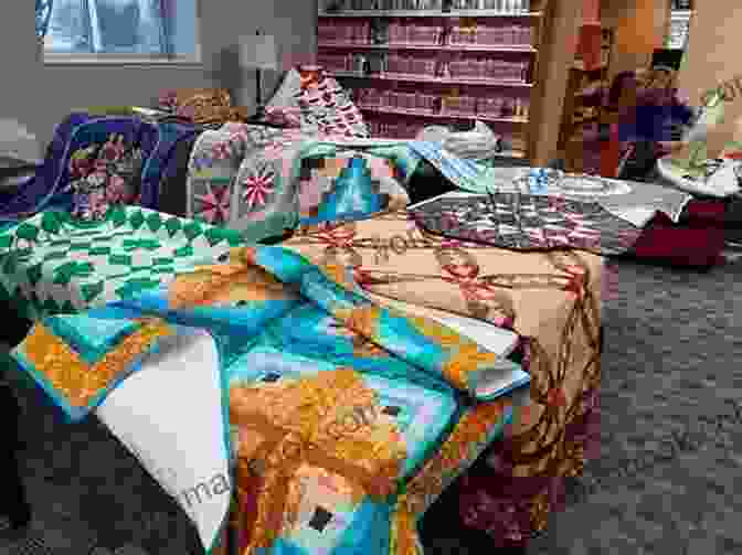 A Display Of Quilts Made By Members Of A Quilt Club Secrets Of A Successful Quilt Club: A Ministry Model