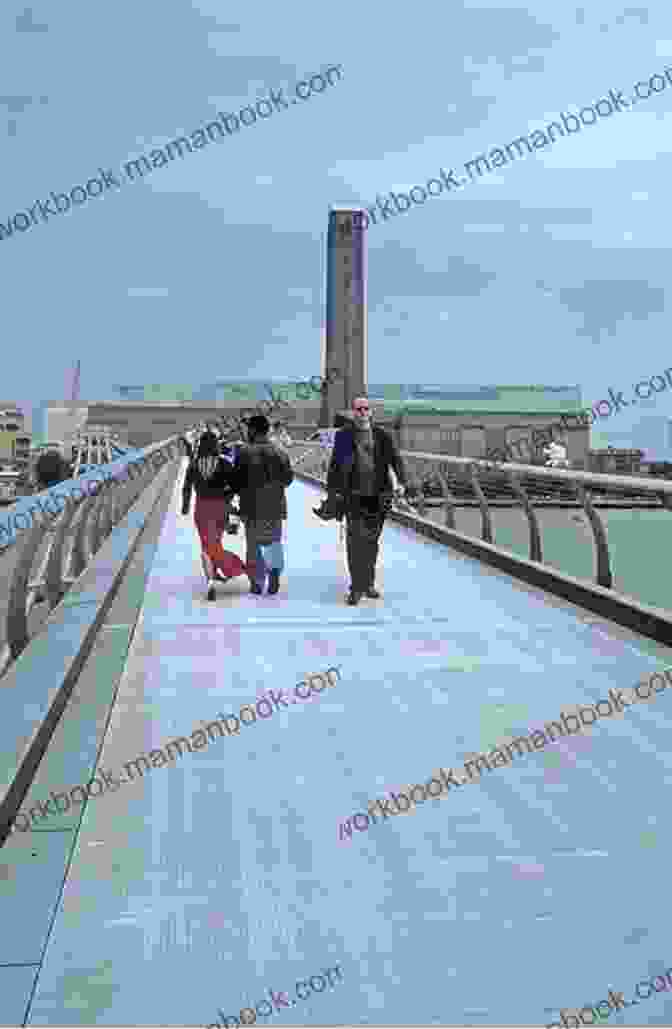 A Group Of People Walk Across A Bridge In London, England. City Of Gold (The Project 22)