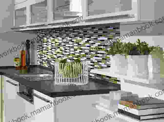 A Kitchen Backsplash With Colorful Mosaic Tiles, Creating A Vibrant And Eye Catching Statement Wall Make Your Own Cutting Boards: Smart Projects Stylish Designs For A Hands On Kitchen