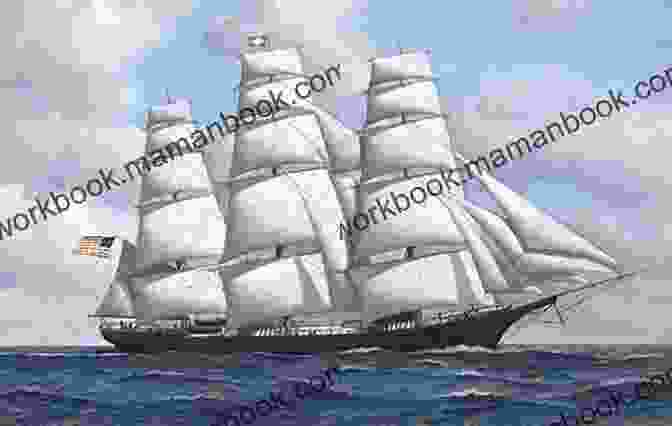 A Retired Clipper Ship, Its Once Proud Sails Furled, Now Serving As A Museum Ship Tales Of The Clipper Ships