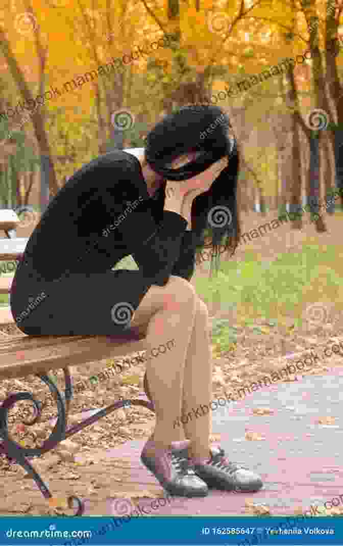 A Young Woman Sitting Alone On A Bench, Looking Sad And Lost, Surrounded By People Laughing And Pointing At Her My Life As A Joke (The My Life 4)