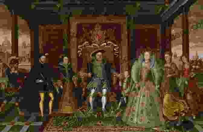 An Ornate Painting Depicting The Tudor Court, With Figures In Elaborate Costumes And A Grand Throne Master Wolsey: The Thomas Wolsey Trilogy (The Tudor Court 4)