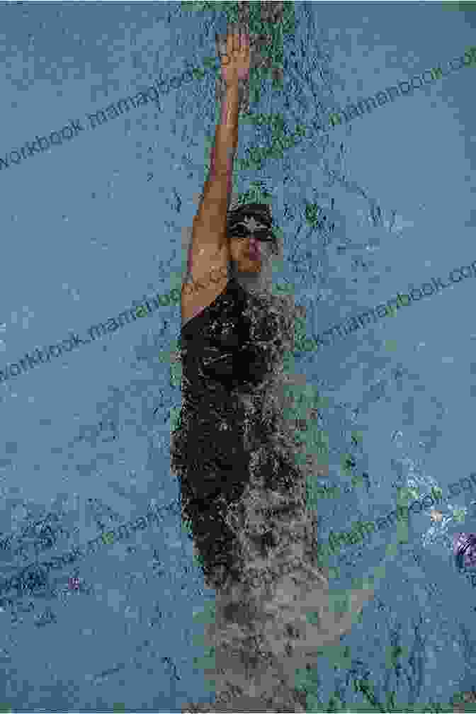 Devin Durham Swimming In A Competition, Showcasing Her Exceptional Form And Technique. Waterbaby Devin Durham