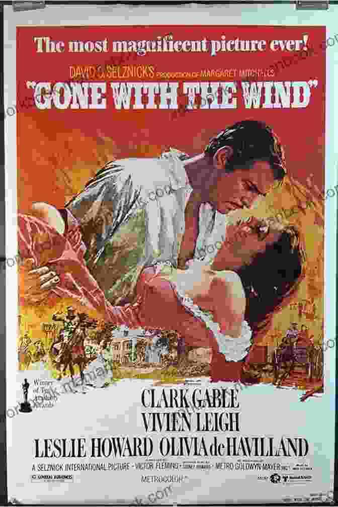 Gone With The Wind Movie Poster Featuring Vivien Leigh And Clark Gable Logan S Run: Vintage Movie Classics (A Vintage Movie Classic)