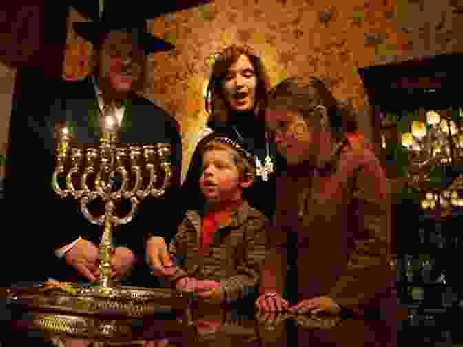 Sarah Cohen Gathers With Her Family Around The Hanukkah Table, Sharing Laughter And Traditions. The Hanukkah Wish: A Love Story