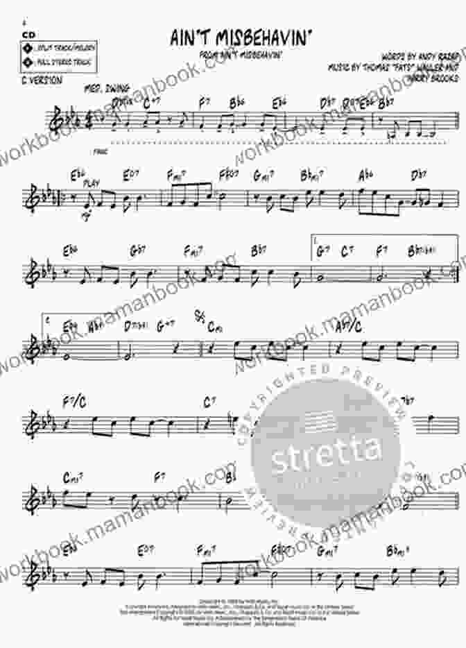 Sheet Music For The Jazz Standard Singin With The Jazz Combo (Tenor Saxophone): 10 Jazz Standards For Vocalists With Combo Accompaniment